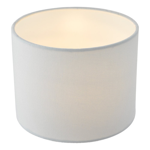 Inci Ivory Cotton 18cm Drum Shade Only