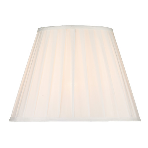 Siam White Cotton Mix 35cm Tapered Drum Shade Only