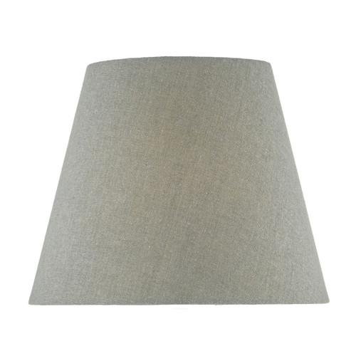 Joanna Grey Linen 23cm Tapered Drum Shade Only