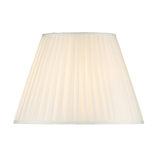 Siam White Cotton Mix 45cm Tapered Drum Shade Only