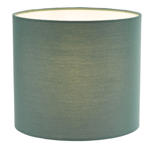 Chloris Green Cotton 18cm Drum Shade Only