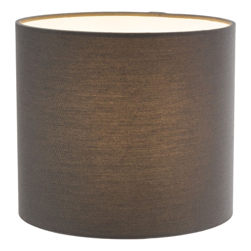 Chloris Grey Cotton 18cm Drum Shade Only