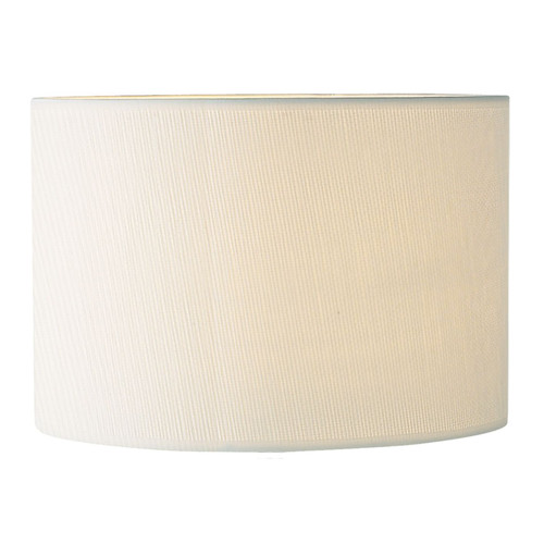 Delta Ivory Cotton 26cm Drum Shade Only