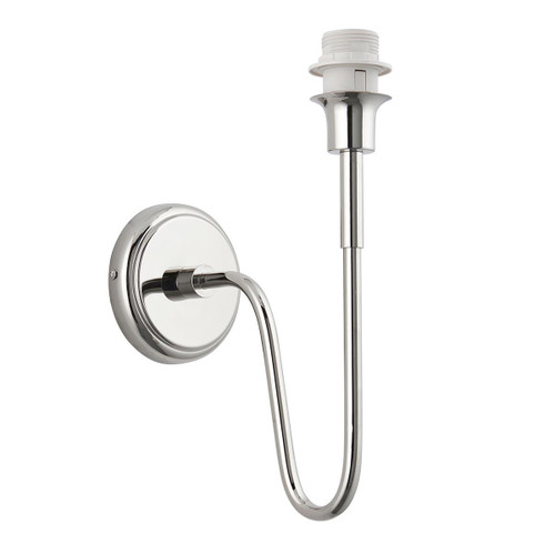 Endon Lighting Rouen Polished Nickel Wall Light - Clearance 