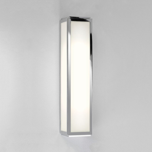 Mashiko Classic 2 Light Polished Chrome 36cm IP44 Bathroom Wall Light