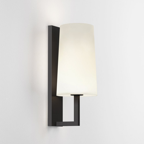 Riva Matt Black IP44 Bracket Only Bathroom Wall Light