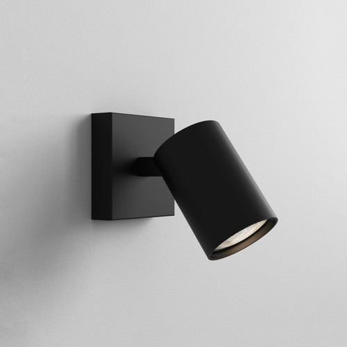 Ascoli Matt Black Adjustable Spotlight