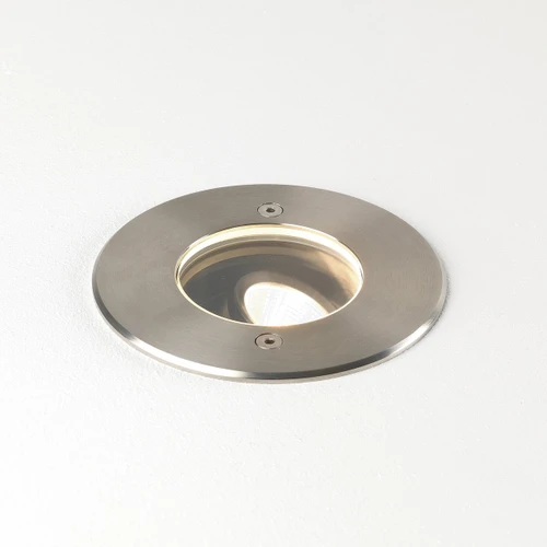 Cromarty Brushed Stainless Steel 10cm LED IP67 Ground Recessed Light
