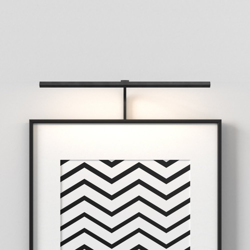 Mondrian Matt Black 60cm Frame Mounted LED Picture Light