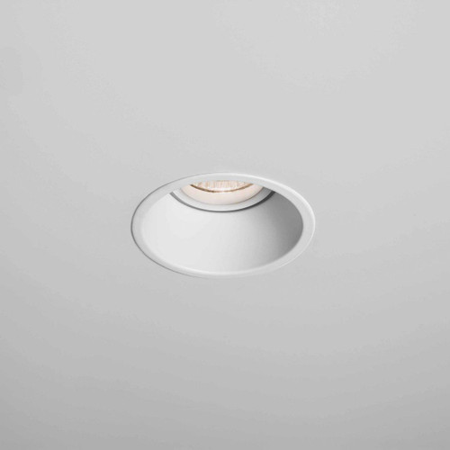 Astro Lighting Minima Matt White Round Recessed Ceiling Light  