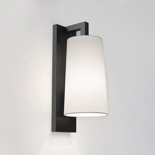Astro Lighting Lago Matt Black IP44 Bracket Only Bathroom Wall Light 
