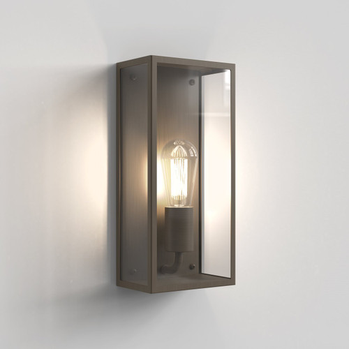 Messina Bronze 16cm IP44 Outdoor Wall Light
