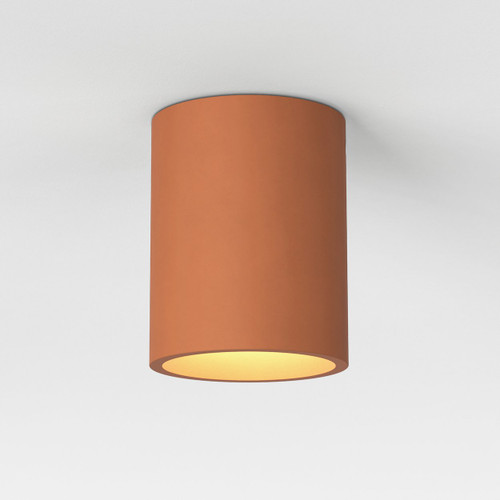 Kos White Terracotta Round IP44 Coastal Downlight