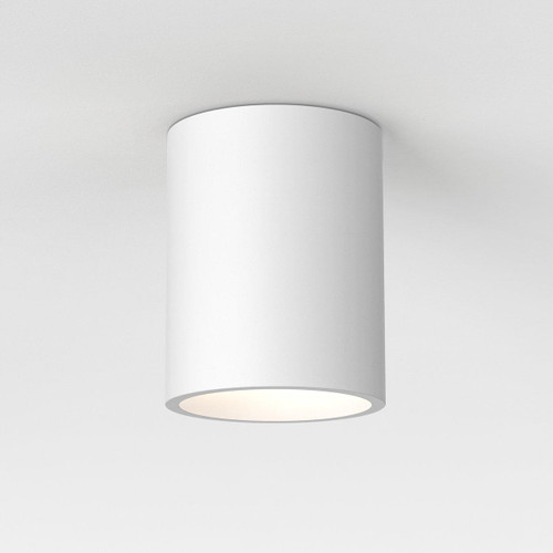 Astro Lighting Kos White Concrete Round IP44 Coastal Downlight 