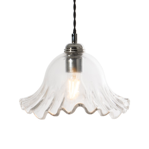 Sarina Clear Glass Easy Fit Pendant Shade Only