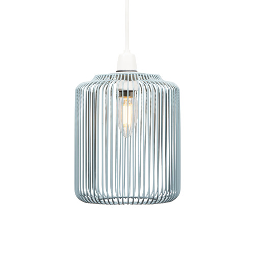 Dapto Blue Wire Easy Fit Pendant Shade Only