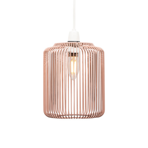Dapto Terracotta Wire Easy Fit Pendant Shade Only