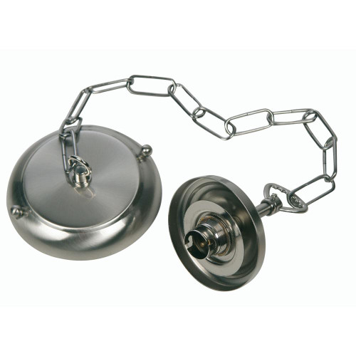 Oaks Lighting Chain Set Antique Chrome Light Suspension 