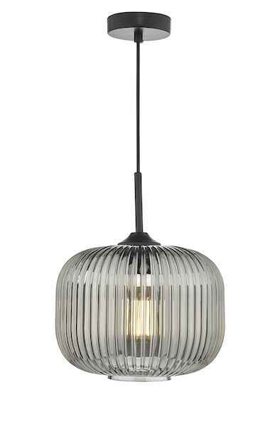 Smoked Glass Pendant Light