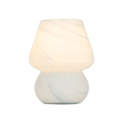 Enoki Blue Marble Table Lamp