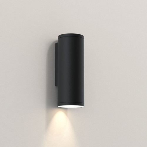 Ava Black IP65 Wall Light