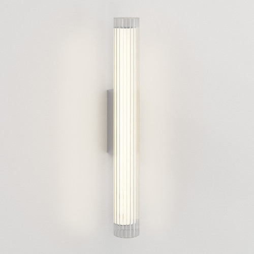 io Polished Chrome 3000K 66.5cm LED IP44 Bathroom Wall Light
