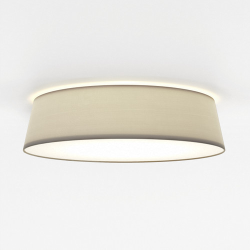 Fife 3 Light Putty Shade Flush Ceiling Light