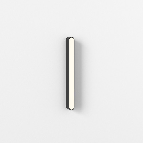 Atticus Matt Black 60cm 3000K LED IP44 Bathroom Wall Light