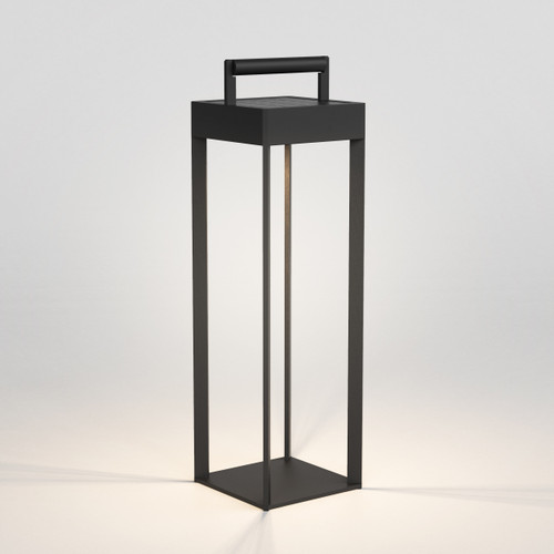 Kuro Black USB and Solar-Powered 45cm LED Portable Light