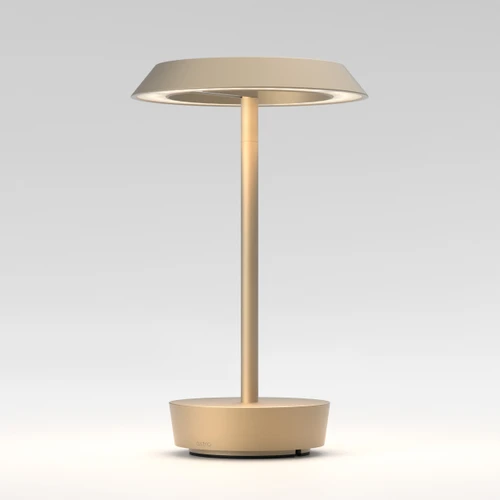 Halo Light-Bronze LED Portable Table Lamp