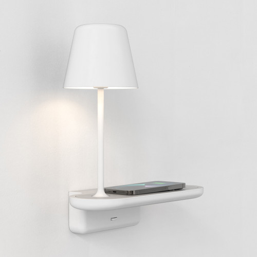 Ito Matt White Dock Station Wall Light