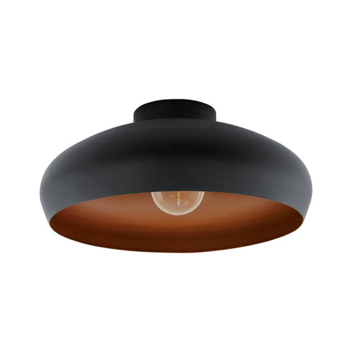 Eglo Lighting Mogano Black and Copper Coloured Ceiling Light