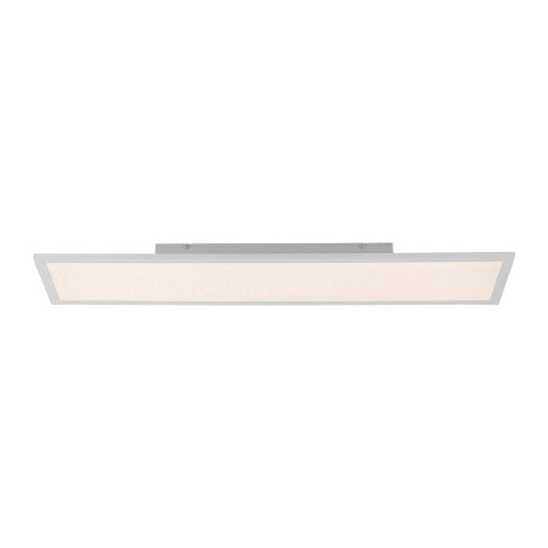 Leuchten Direkt FLEET 100x25cm White Rectangular Motion Detector Ceiling Light