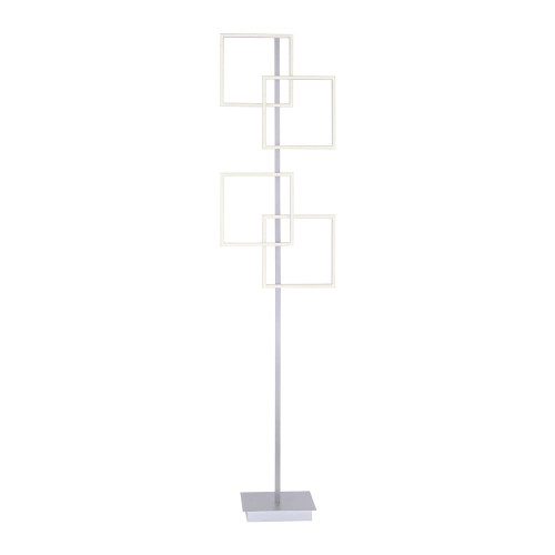 Paul Neuhaus INIGO 4 Light Satin Chrome Dimmable Floor Lamp