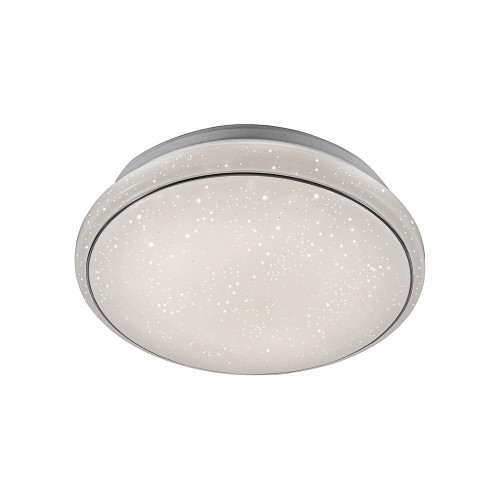 JUPITER Starry Sky CCT White with Chrome 35cm Ceiling Light