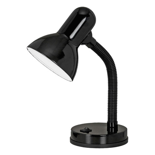 Eglo Lighting Basic Black Plastic and Steel Table Lamp