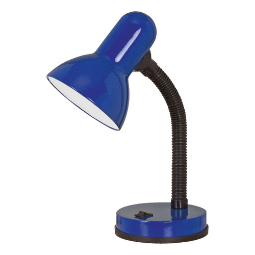 Eglo Lighting Basic Blue Plastic and Steel Table Lamp