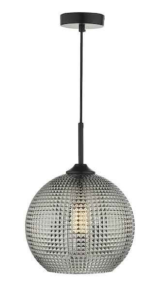 Smoked Glass Pendant Light