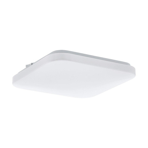 Eglo Lighting Frania 430 White with White Plastic Shade Wall and Ceiling Light