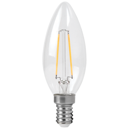 3w E14 2700k (Warm White) Filament LED Candle Bulb