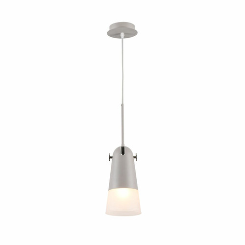 Maytoni Novara Grey with Opal Glass Pendant Light