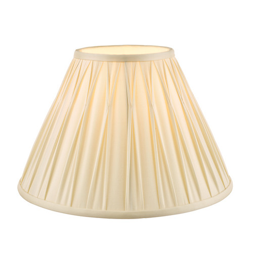 16" Fenn Ivory Silk Shade Only