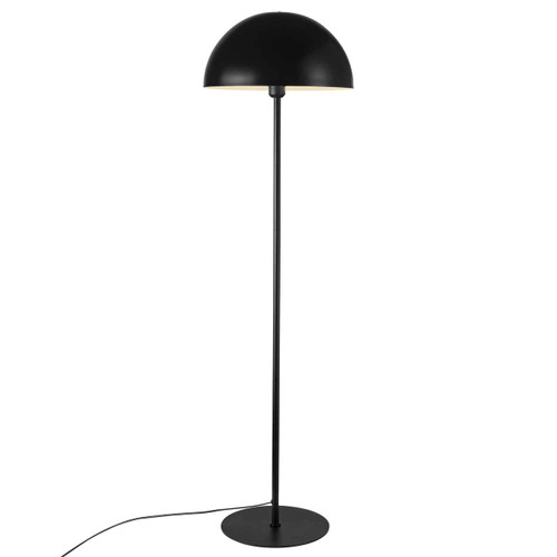 Ellen Black with Shade Floor Lamp