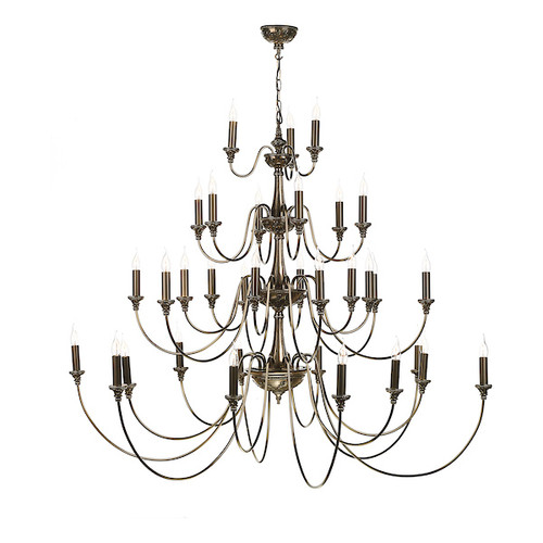 Bailey 33 Light Bronze Chandelier