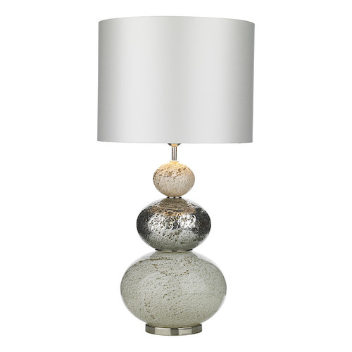 BOAVISTA Vulkanic White/Multi Base Only Table Lamp