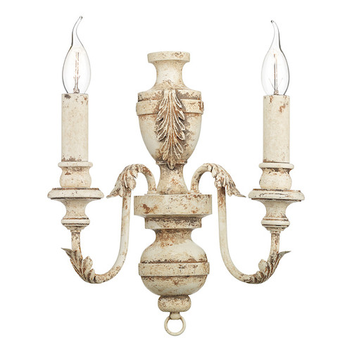 Emile 2 Light French Rustic Wall Bracket