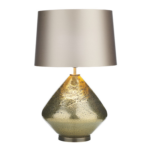 Evora Volcanic Gold Base Only Table Lamp