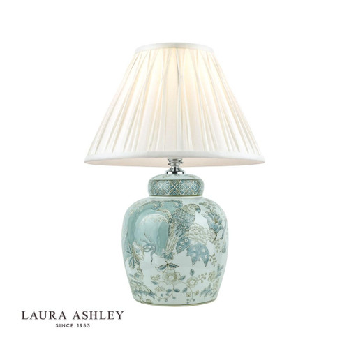 Laura Ashley Lighting Elizabeth Hand-Painted Ceramic Table Lamp Base 