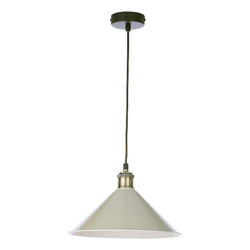 Dar Lighting Kinsley Matt Cashmere/ Taupe Easy Fit Metal Shade Only