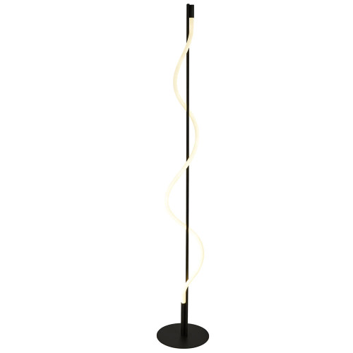 Searchlight Serpent Black with Acrylic Led Table Lamp 